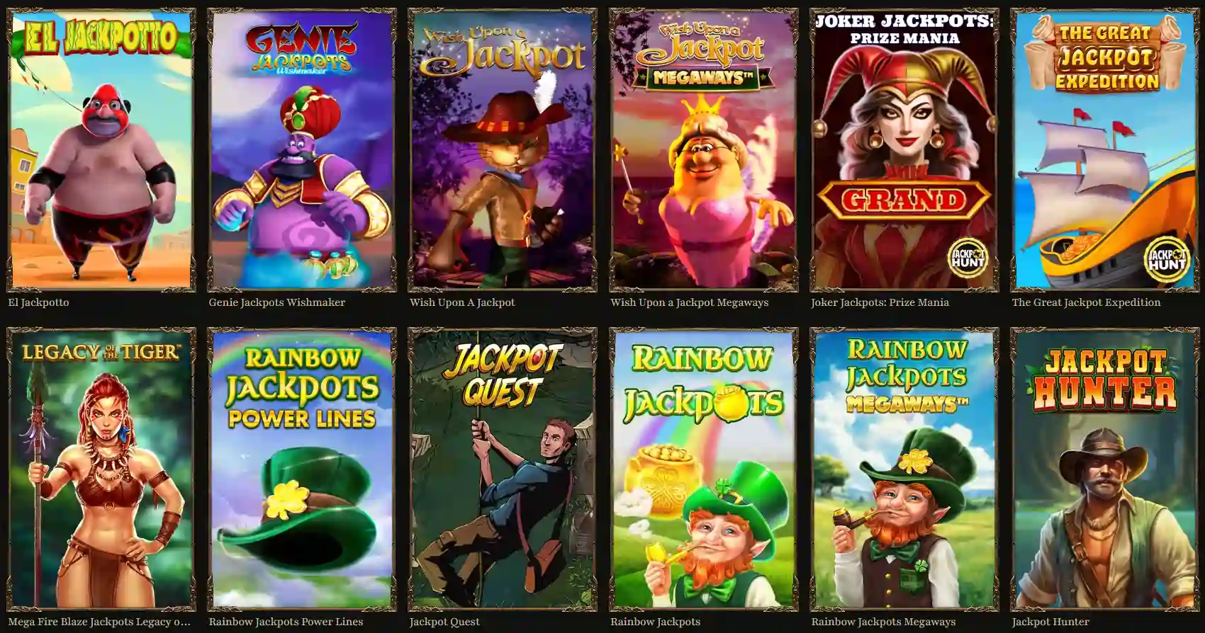 Jackpot Spiele bei Kyngs